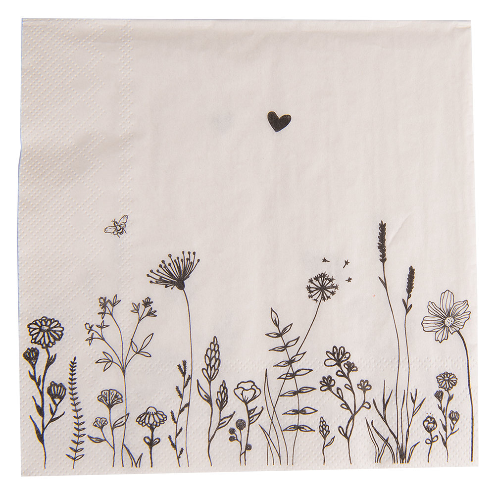[FAF73] Papieren servetten 33x33 cm (20)