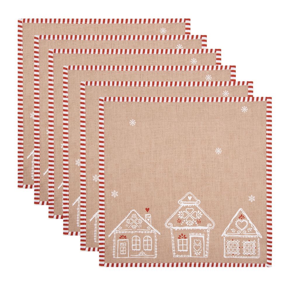 [GBB43] Servetten 6 stuks 40x40 cm SPL