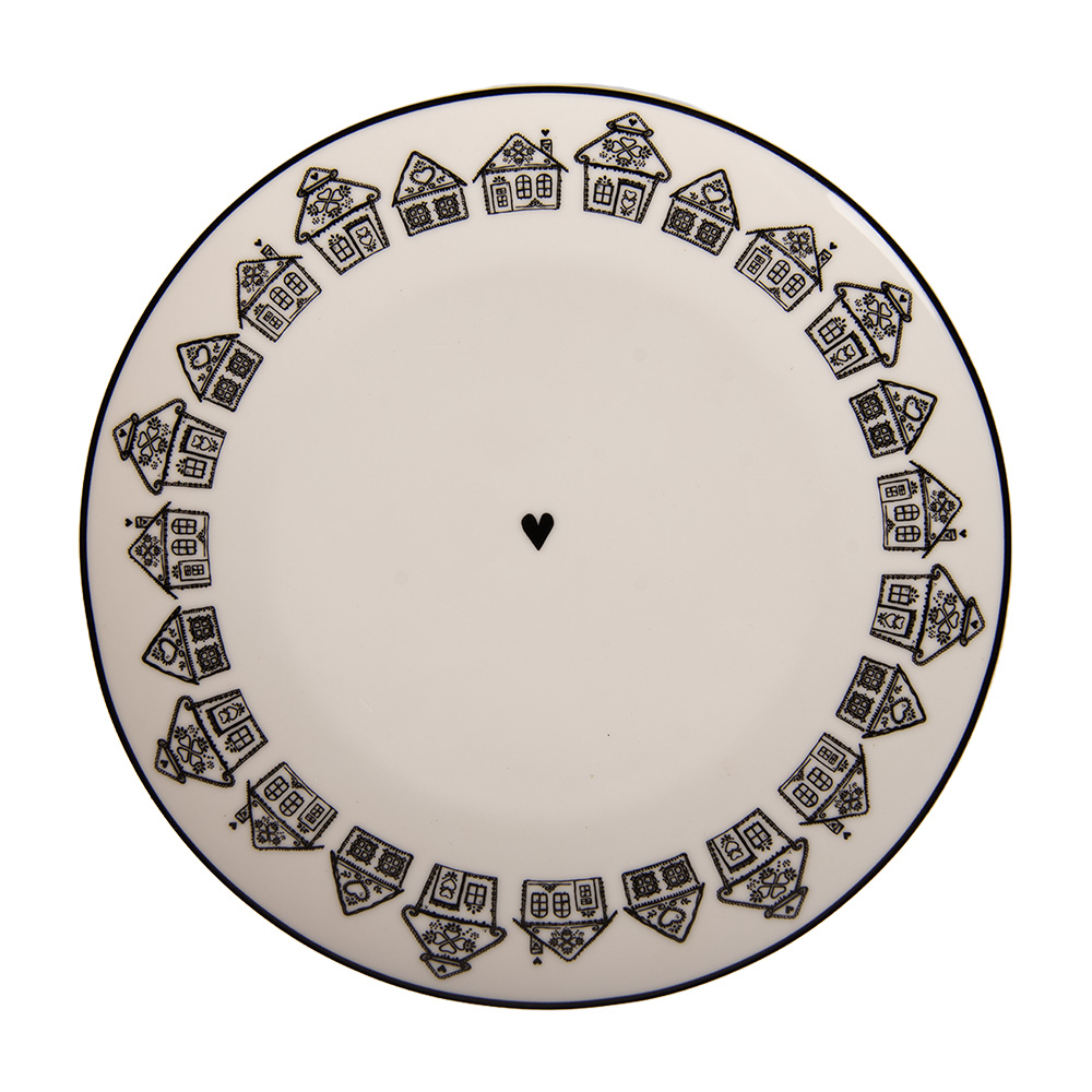 [GBBDP] Assiette pour le Petit Déjeuner Beige Marron Ø 20x2 cm