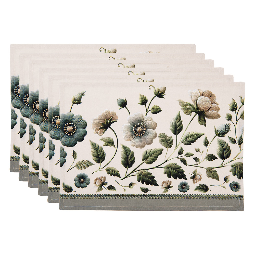 [GTB40] Placemat 6 stuks 48x33 cm SPL