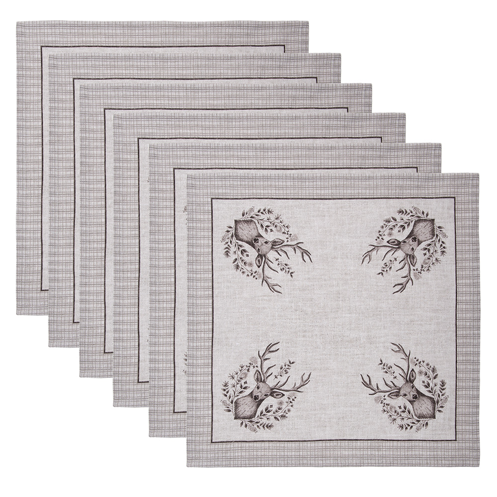 [GTW43] Servetten 6 stuks 40x40 cm SPL
