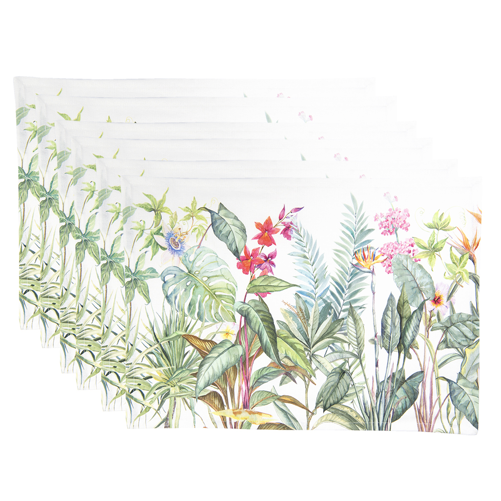 [JUB40] Placemat 6 stuks 48x33 cm SPL
