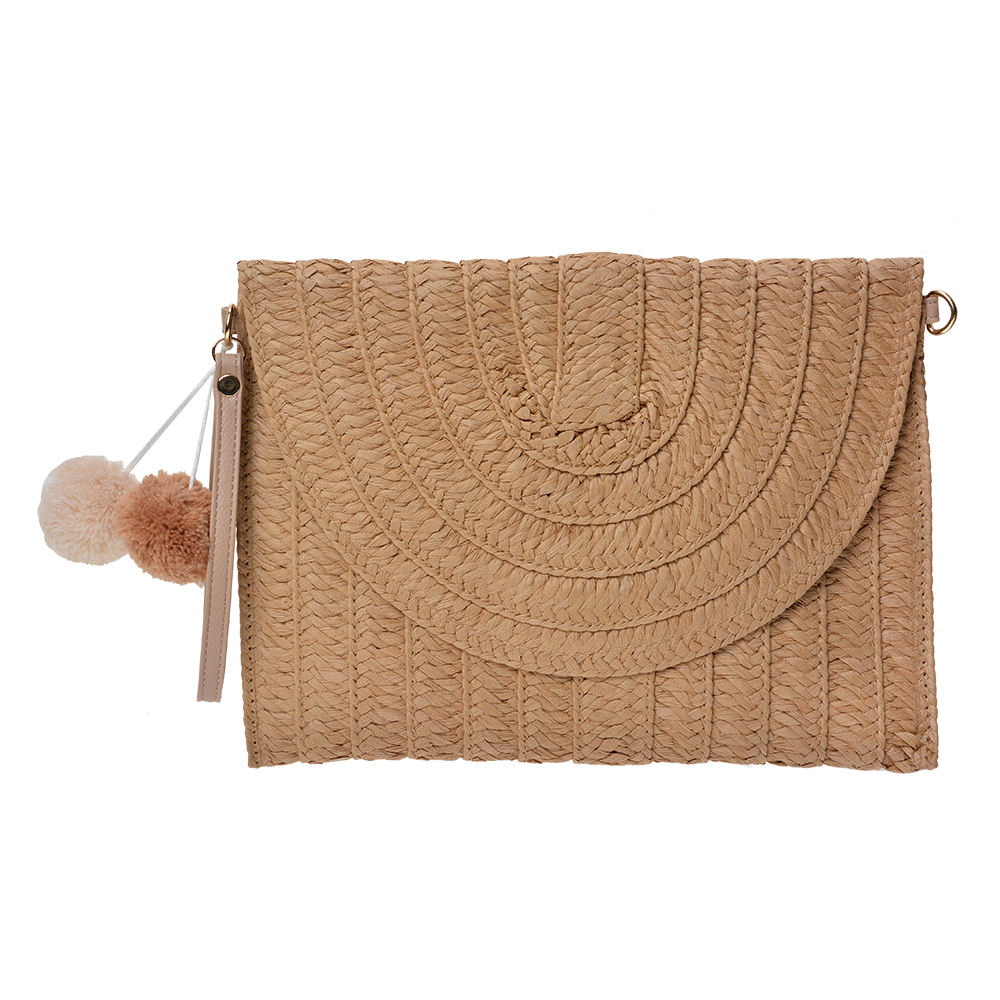 [JZBG0260LCH] Bag 27x3x20 cm bruin
