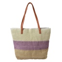 Handbag Women Beige Pink 50x13x40 cm