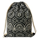 Zaino Nero Bianco 34x1x43 cm