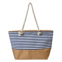 Pochette Marrone Blu 55x1x36 cm