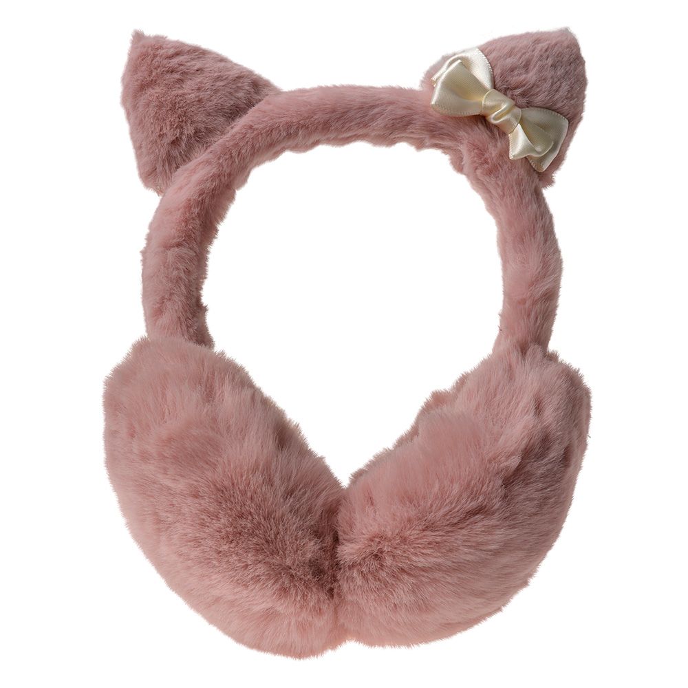 [JZCEW0003P] Oorwarmer kind roze