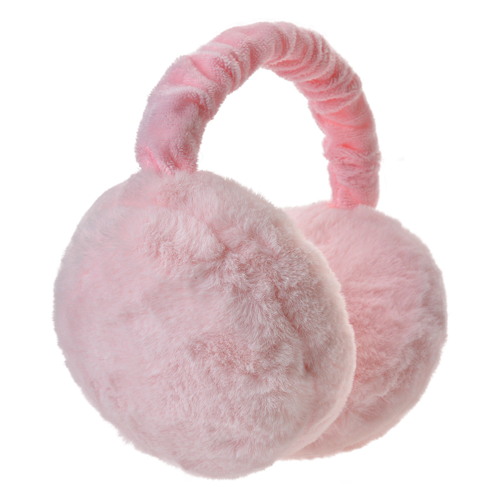 [JZCEW0020P] Oorwarmer kind roze