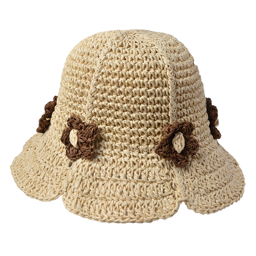 [JZCHA0019] Hut kind 52 cm beige