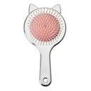 Spazzola per capelli Bambini 19x10x3 cm Color argento Rosa