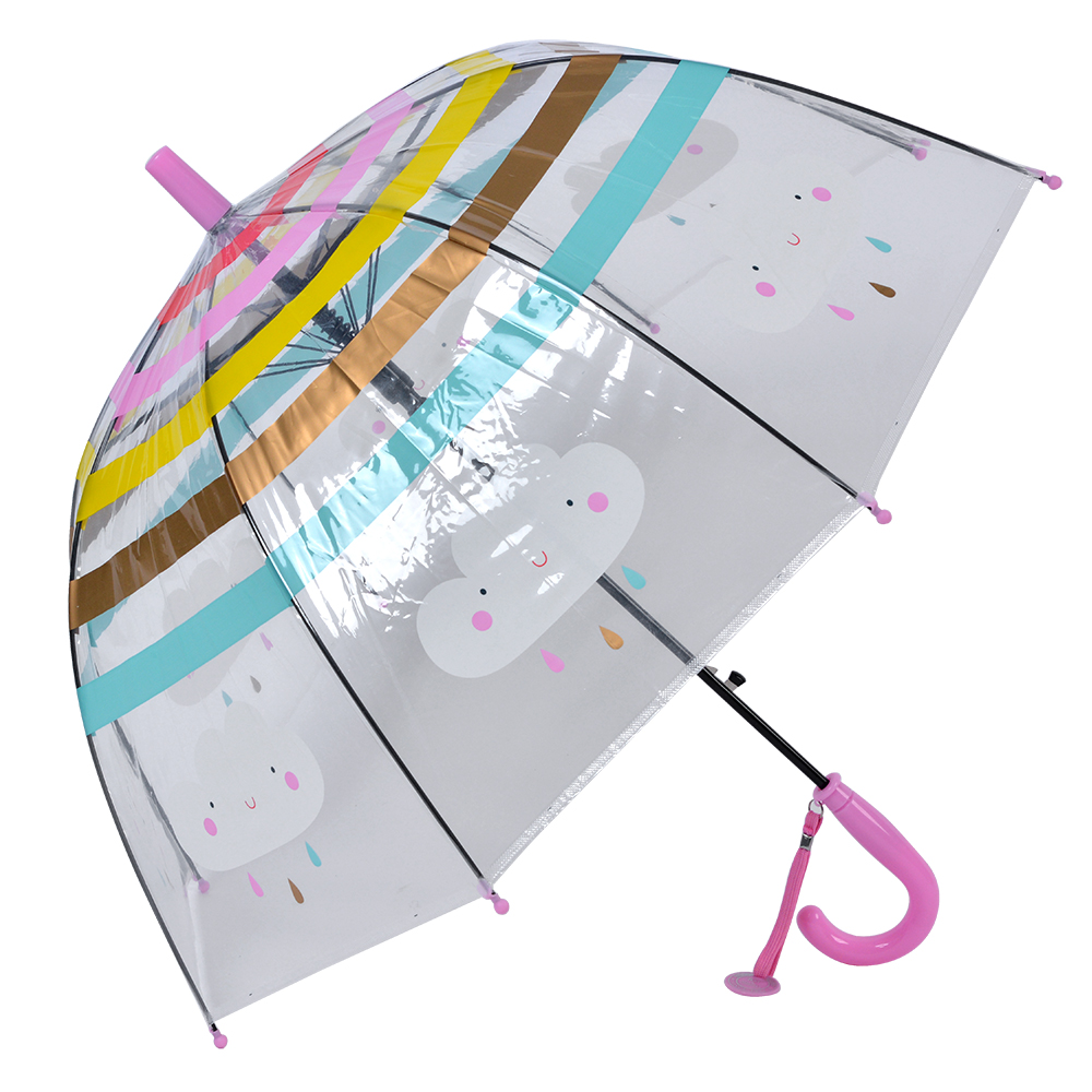 [JZCUM0007P] Regenschirm Kinder Rosa Ø 65x65 cm