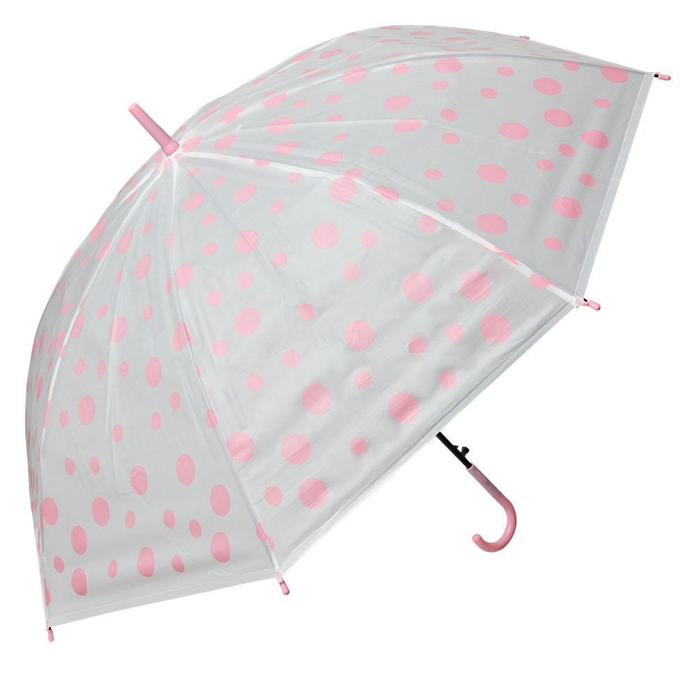 [JZCUM0021P] Umbrella Kids Pink White Ø 88x71 cm