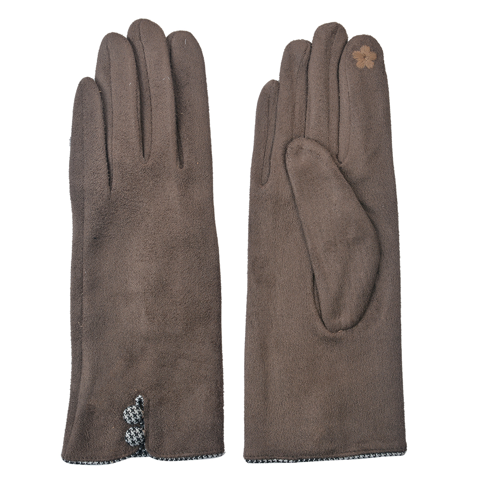 Handschoenen 8x24 cm bruin