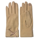 Handschoenen 8x24 cm kaki