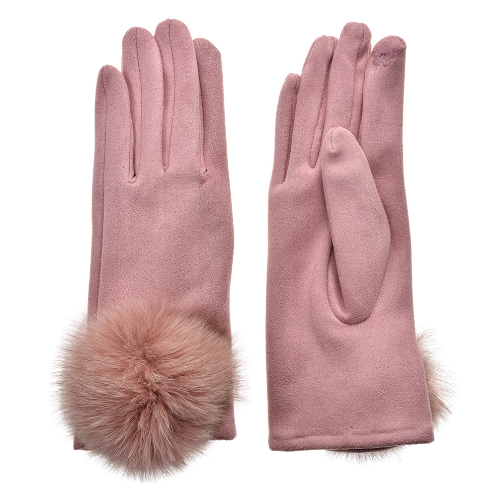 [JZGL0066P] Handschuhe Winter Rosa 9x24 cm