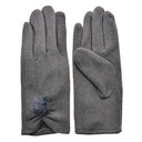Guanti Donna Grigio 9x24 cm