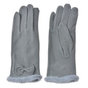 Gants d'hiver Gris 9x23x1 cm