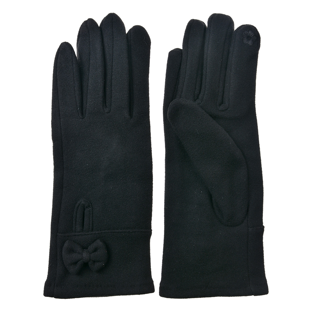 [JZGL0091Z] Winter Gloves Black 9x23x1 cm