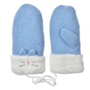 Winter Gloves Blue 10x23 cm