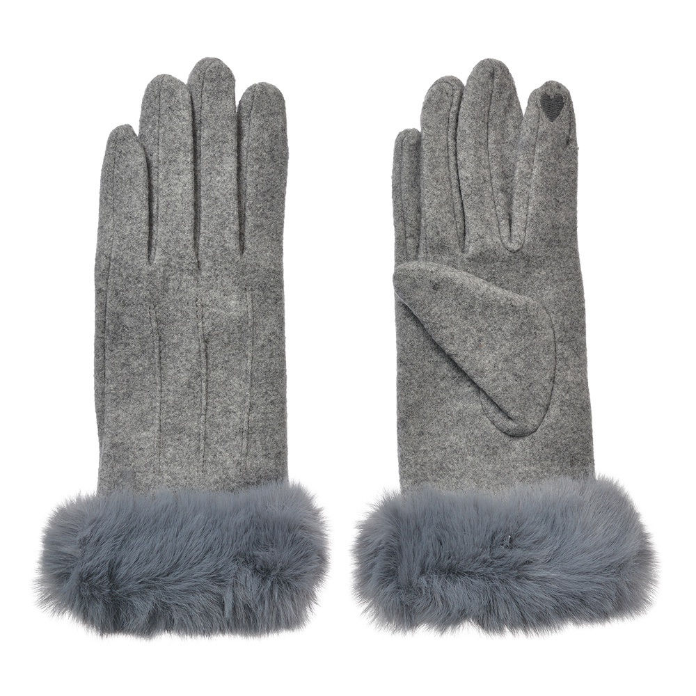 [JZGL0112G] Handschoenen 9x23 cm grijs