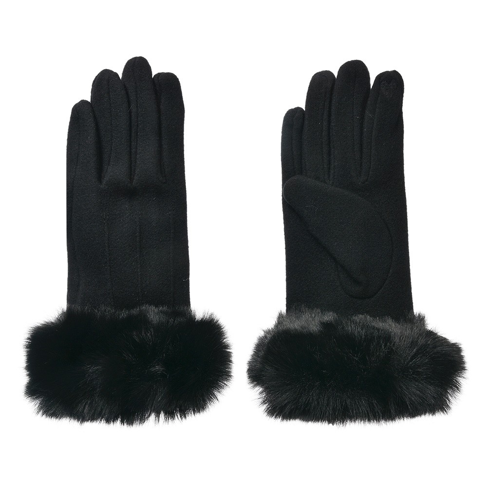 [JZGL0112Z] Handschoenen 9x23 cm zwart