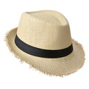 Hat Women Beige Ø 58 cm