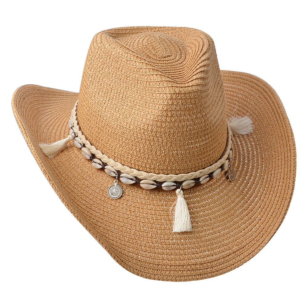 [JZHA0050CH] Hoed Ø 57 cm bruin