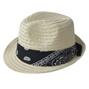 Hat 24x23 cm creme
