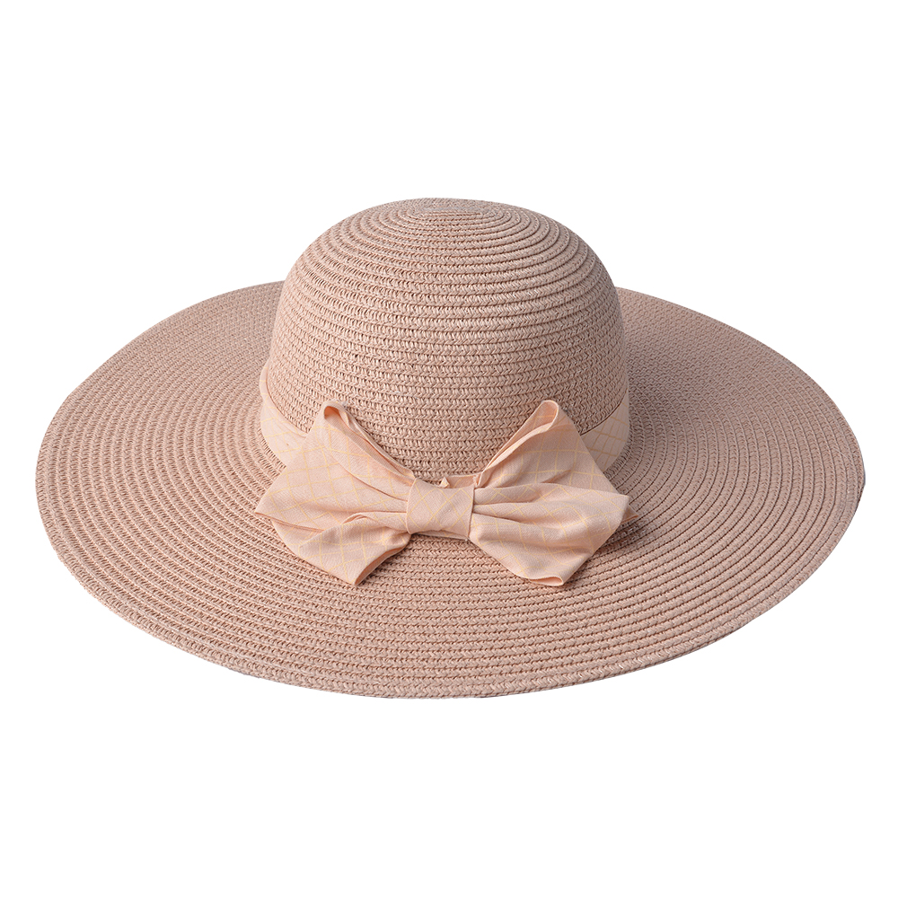 [JZHA0057P] Hat Women Pink Ø 42 cm
