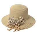 Hoed 58 cm beige