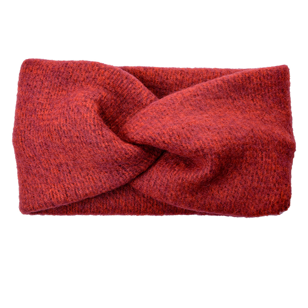 [JZHE0009R] Fascia per capelli 10x22 cm Rosso