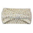 Stirnband 10x22 cm Weiß Grün