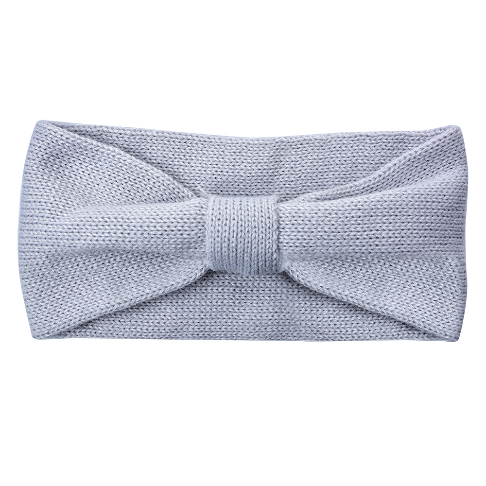 [JZHE0013G] Hoofdband 10x22 cm grijs