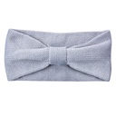Stirnband 10x22 cm Grau