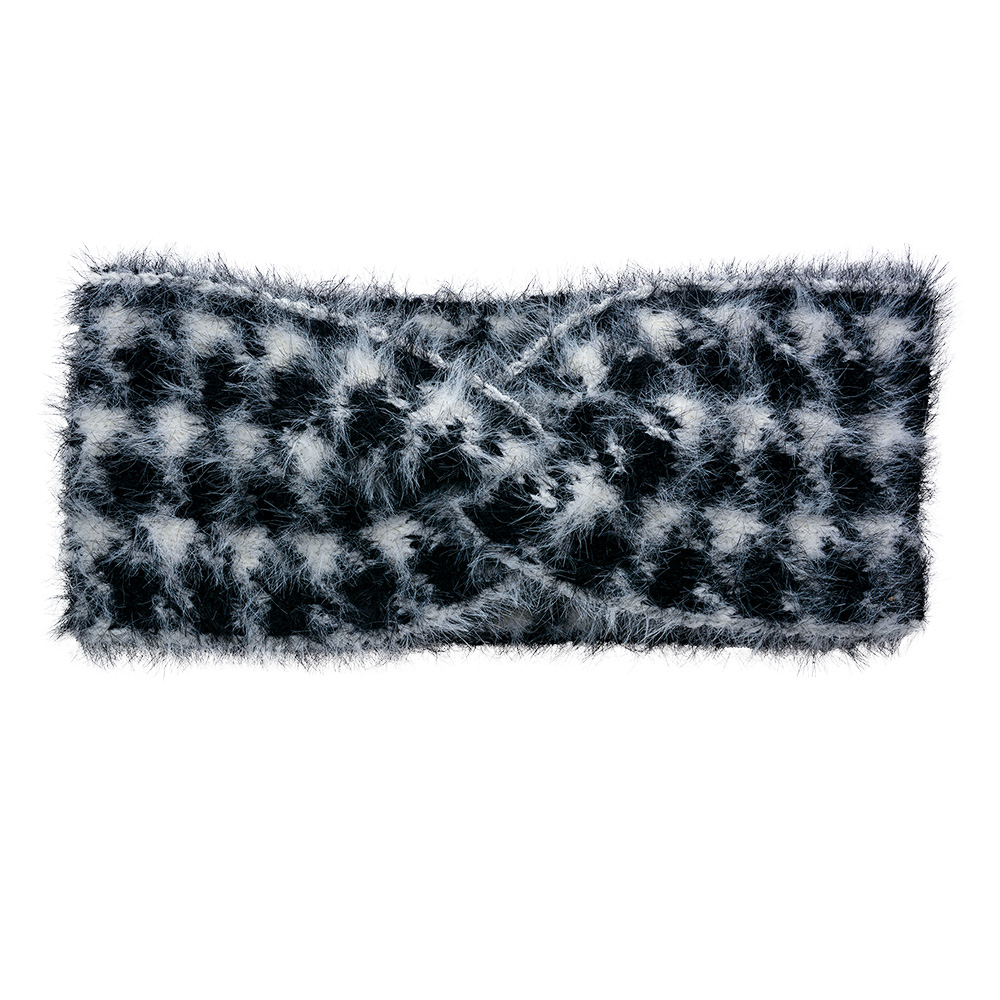 [JZHE0016Z] Hoofdband 10x22 cm zwart