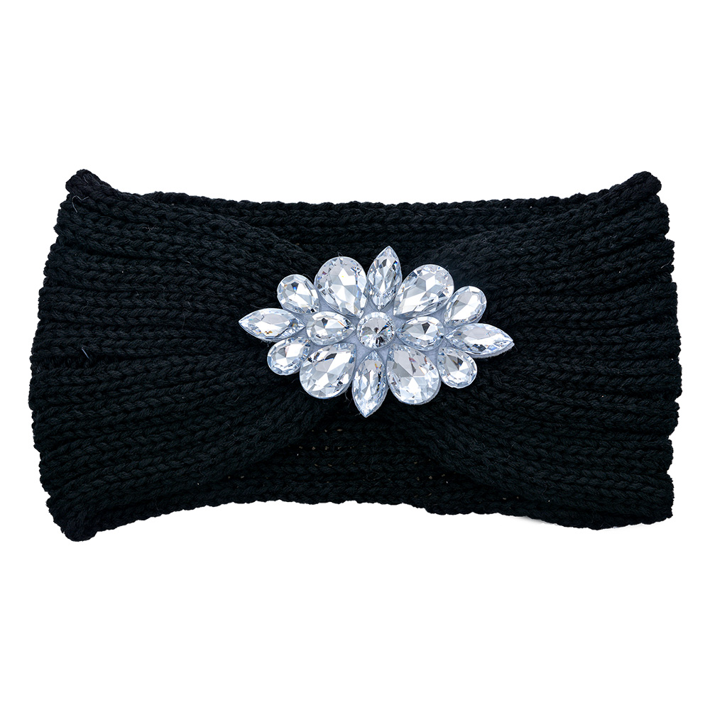 [JZHE0018Z] Headband 10x22 cm Black