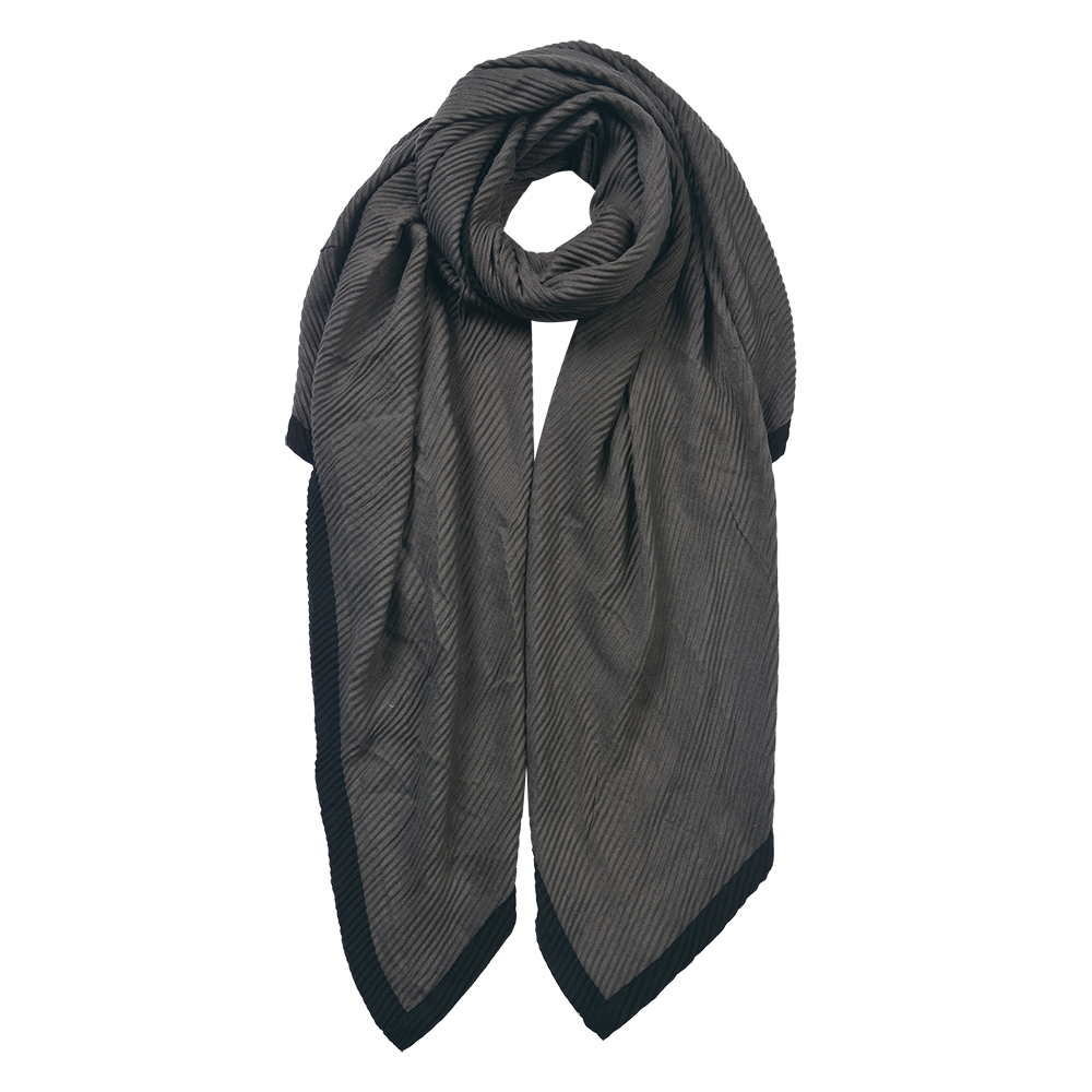Sjaal 90x180 cm grijs