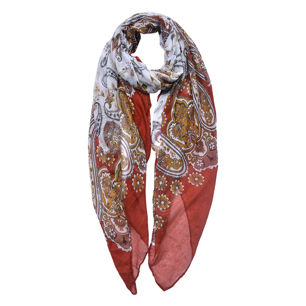 Sjaal 90x180 cm rood