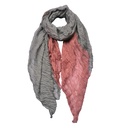 Sjaal 90x180 cm roze