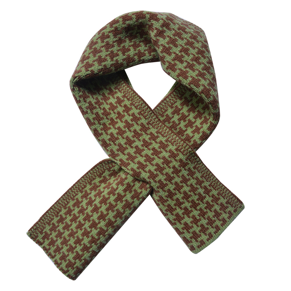 [JZSC0767GR] Sjaal 15x85 cm groen