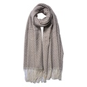 Sjaal 68x180 cm beige