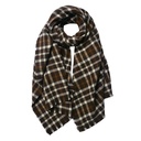 Sjaal 70x190 cm bruin