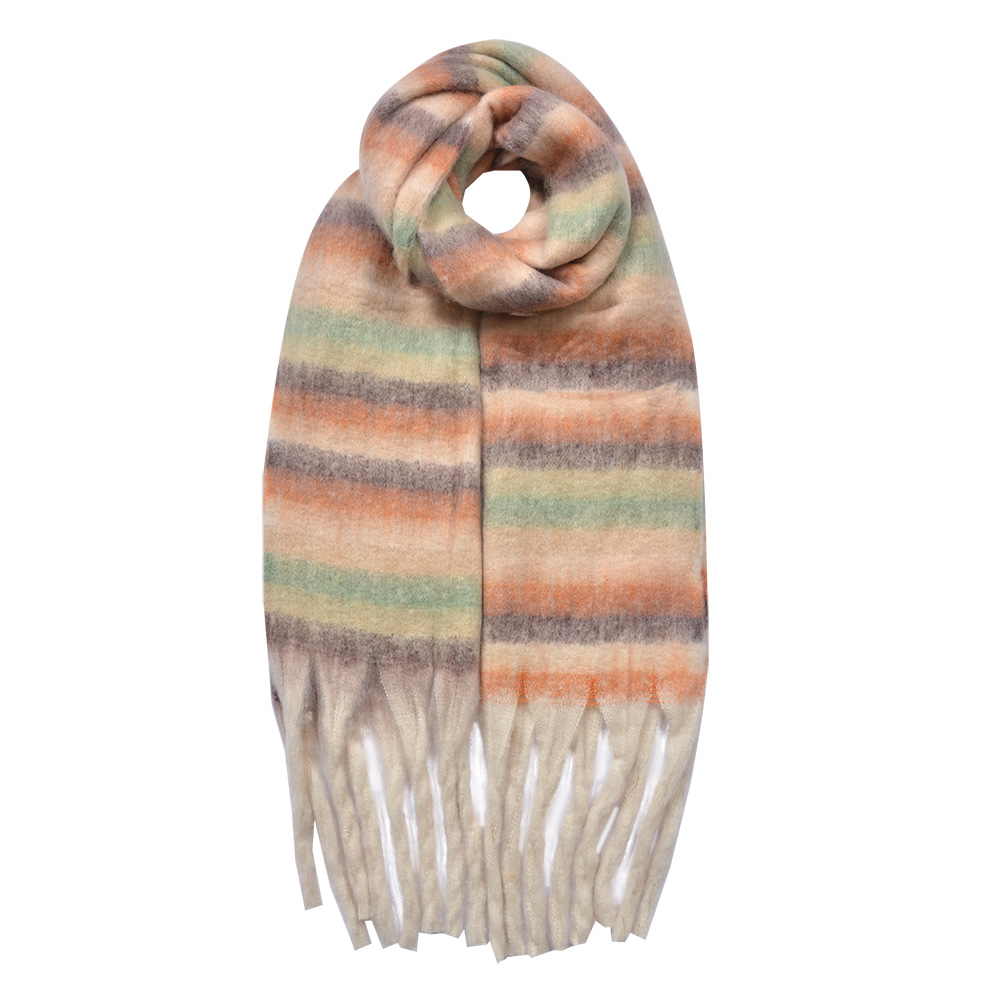 [JZSC0821BE] Sjaal 39x200 cm beige