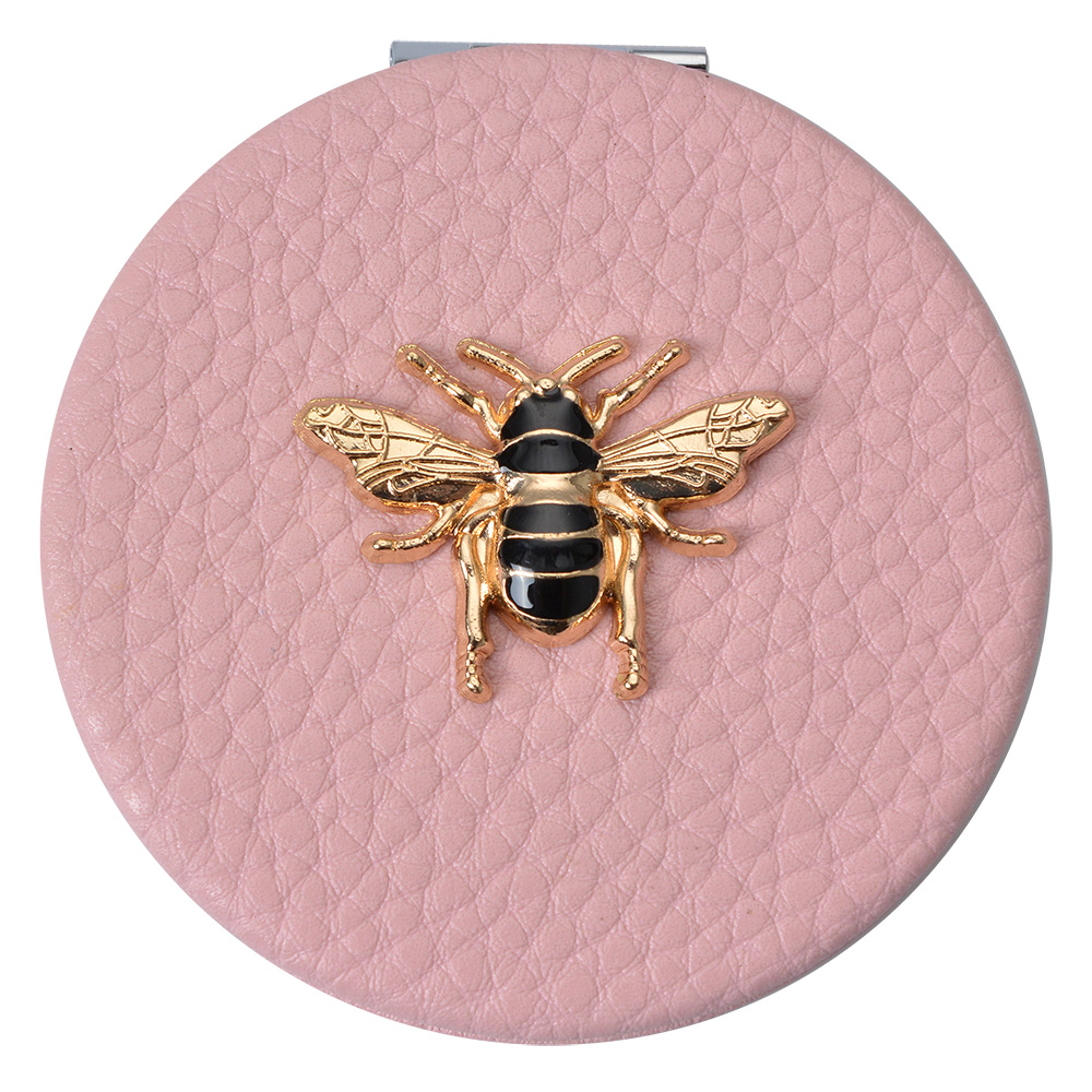 Handspiegel Ø 6 cm roze