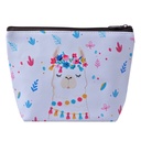Busta toilette per donne Bianco 22x15 cm