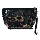 Trousse de toilette pour femmes Noir 23x13 cm
