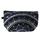 Trousse de toilette pour femmes Noir, Vert 22x13x18 cm