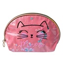 Kulturtasche Damen Rosa 22x8x14 cm