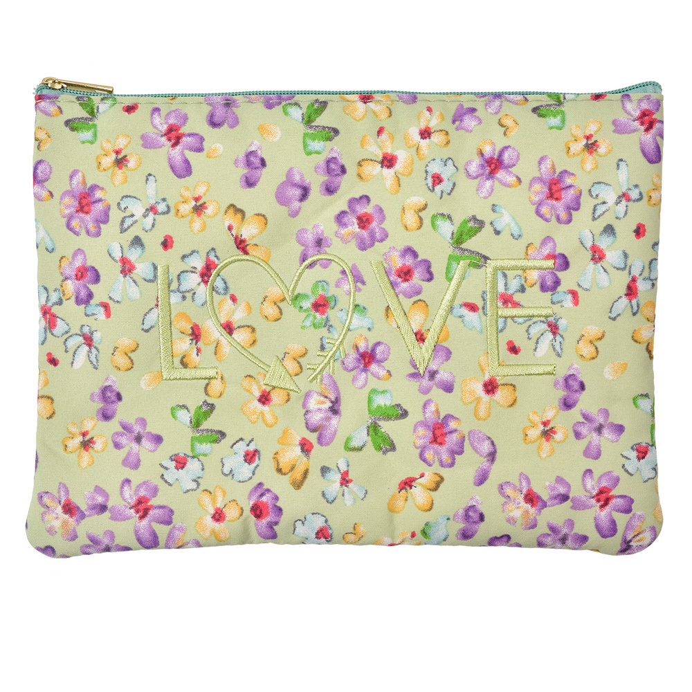 [JZTB0072] Toilettas 22x1x16 cm groen