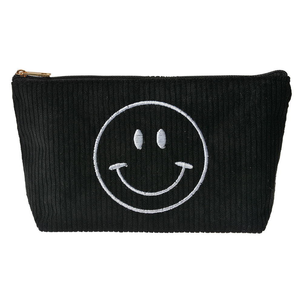 [JZTB0076] Busta toilette per donne Nero 20x5x12 cm
